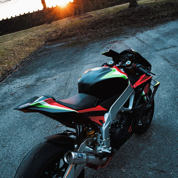 Racefit Growler-X Slip-On Exhaust for Aprilia RSV4 2020-22